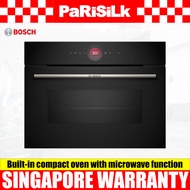 (Bulky) Bosch CMG7241B1 Built-in compact oven with microwave function 60 x 45 cm Black