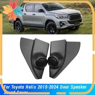 Left+Right Car Door Stereo Cover Door Speaker Stereo Cover for HELIX 15-24 Car A Pillar Speaker Twee