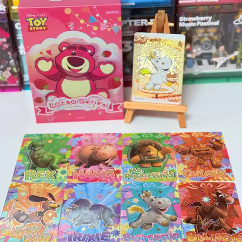 In Stock Original Cardfun X Disney Lotso Series Collectible Cards Anime Peripheral Toys Birthday Sur