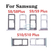 For Samsung Galaxy S8 S9 S10 S8 Plus S9 Plus S10 Plus Sim Tray Card Holder Adapter Replacement Part