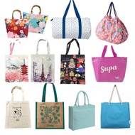 in stock Assorted Colourful Garnier Bio Essence Hada Labo Loreal Tote Sling Recycle Bag Jute Bag Eco