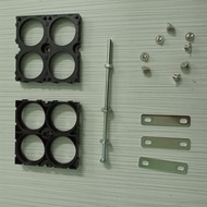 Cell installation accessories 46160: plastic frame, copper bridge, pole screw, frame fixing screw