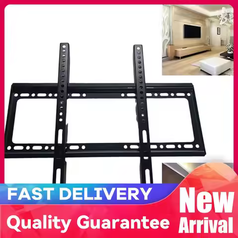 26-65inch TV Wall Mount Bracket Universal TV Mount Monitor Holder with Level Low Profile Flat TV Wal