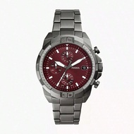 Fossil Men's Quartz Stainless Steel Three-Hand Watch Stainless Steel Case/Scratch Resistant Glass FS