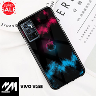 Soft Case 2D Vivo V23e - Casing 2D Vivo V23e Terbaru Megacase [Logo IP] Silikon Hp Vivo V23e - Case 