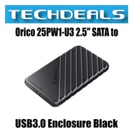 Orico 25PW1-U3 2.5 SATA to USB3.0 Enclosure Black
