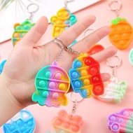 (Set) Fun and beautiful stress-relieving pop it key hanger Clovershop68