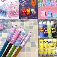 Local Seller 3 Pieces Pencil Cap Set Superhero  Dinosaur  Unicorn Sumikko Gurashi goodie bag gift children’s day gift