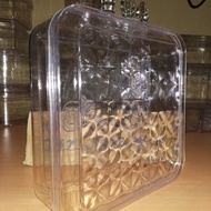 HARDTOP PLASTIC JAR 913 400gr DRY CAKE JAR DESSERT BOX 2pcs