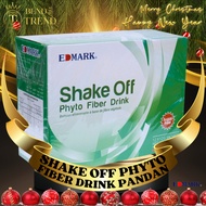 EDMARK PRODUCTS / ORIGINAL / SHAKE OFF PHYTO FIBER DRINK / PANDAN FLAVOR / 20g x 12 Sachet