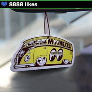 Moon Eyes Bus Car Air Freshener Auto Rearview Mirror Hanging Pendant Perfume Flavoring Diffuser Car 