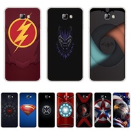 B19-Marvel Heroes LOGO theme Case TPU Soft Silicon Protecitve Shell Phone Cover casing For Samsung Galaxy j5 prime/j7 prime/j7 prime 2018（j7 prime 2）/j4 core 2018