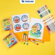 Doraemon Thien Long Colokit Twist Wax Pen – 12/18/24 Colors (TCR-C007/DO, TCR-C008/DO, TCR-C009/DO)