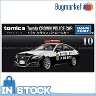 Takara Tomomy Tomica รถโมเดล Diecast No.10 Toyota Crown รถตำรวจของแท้