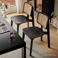 Nordic Installation Black European Style Adult Influencer North Dining Chair Chair Household Simple 