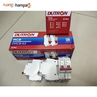 Aneka-Mcb Domae Dutron 1 Phase Circuit Breaker C25A 25A 25 Ampere Sni