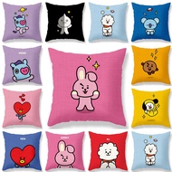 Bt21 bts pilow case new disgn tata rj van chimmy cooky koya shooky only case po Bangtan pillow case