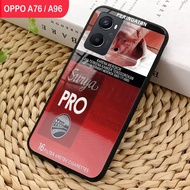 Softcase Glass Kaca OPPO A76 A96 - Casing Hp OPPO A76 A96 - C08 - Pelindung hp OPPO A76 A96 - Case Handphone OPPO A76 A96 - Casing Handphone OPPO A76 A96 - Softcase oppo A76 A96 - Silikon handphone OPPO A76 A96.
