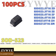 100PCS Brand New Original ESD5Z2.5 T1G ESD5Z3.3 T1G ESD5Z5.0 T1G ESD5Z6.0 T1G ESD5Z7.0 T1G ESD5Z12T1