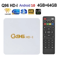 2023 New Q96 HD-I Smart TV Box Rockchip RK3228A Quad Core Set Top Box 4K HDR Android 10 4GB 64GB 2.4G WiFi 3D Media Player TV Receivers