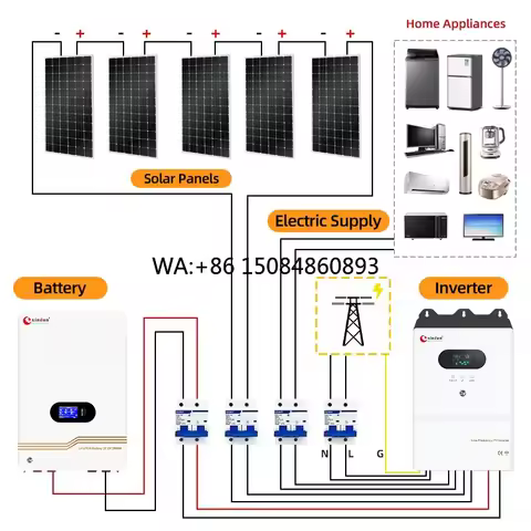 Balcony solar power generation 6Kw Off Grid Balcony Solar Energy Panel System 10Kw Complete Solar In