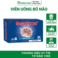Viên Uống Bổ Não BNC Medipharm MetaPS100 Hỗ Trợ Não Bộ Khoẻ Mạnh Tốt Cho Trí Nhớ 30 Viên/Hộp