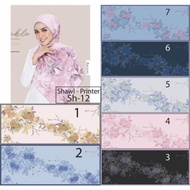 TUDUNG SHAWL ARIANI SATIN CHIFFON CANTIK DAN MURAH