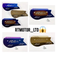 YAMAHA R15M R15 V4 SIDE MUFFLER COVER STAINLESS STEEL