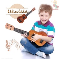 AVUKA Ukulele Musical Instrument Toy, Adjustable Knob 4 Strings Simulation Ukulele Toy, Entertainmen
