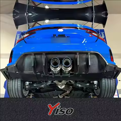 Suitable for TypeR FL5 carbon fiber APR rear lip rear spoiler Modified encirclement spoiler TypeR FL