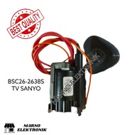 PLAYBACK TV SANYO BSC26-2638S FLYBACK BSC 26-2638S FBT BSC 26 2638S 2638 L40B07900 ORIGINAL