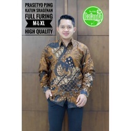 Prasetyo Long-Sleeved batik Shirt For Men by rafanda batik Tops