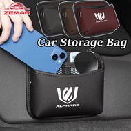 Toyota Alphard Universal Car Storage Bag Driver and Passenger Center Console Storage Bags for Toyota