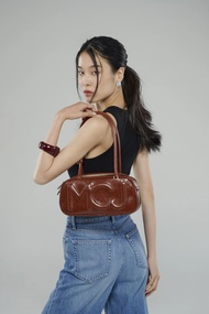 Mc JEANS (แม็คยีนส์) กระเป๋าสะพายข้างผู้หญิง Crossbody Bag สีน้ำตาล (MCJ) M02Z123
