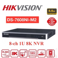 HIKVISION CCTV DS-7608NI-M2 8CH 1U 8K NVR.