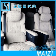 [READY] ZEEKR 009 Car Leather Car Pillow Breathable Headrest Lumbar Cushion ZEEKR X Body Kit Decorat