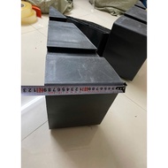 Platform Height 19cm (LxWxH 25x45x19cm) - BLACK Slope for raising and lowering motorbikes and cars i