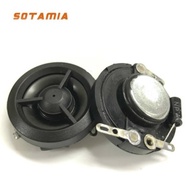 SOTAMIA 2Pcs 36mm Mini Audio Tweeter Speaker Driver 8 Ohm 5W Treble Loudspeaker DIY Home Theater Music Speakers