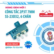 [10 PCS] Rechargeable Fan Switch 2P3T 3mm 5mm 6mm 7mm 8mm, SS-23D32 6 Pins, New OEM Product
