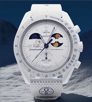 現貨全新 有保養單 Omega x Swatch MISSION TO EARTHPHASE - MOONSHINE GOLD Snoopy