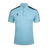 Kelme Short Sleeve Polo Shirt Mens Summer Casual Loose Jacket Football Sports Breathable Plus Size T