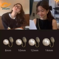 [MR] Pearl Ear Clip Fashion Without Ear Hole Earings Simple Ear Cuff Fake Piercing Fashion Jewelry S