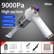 120W 9000Pa Wireless Vacuum Cleaner For Car Mini Car Cleaning Handheld Vacum Cleaner 4000mAh Portable Auto Vacuum W LED Light