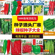 Factory Wholesale Pepper Seeds Complete Collection Bird Pepper Screw Pepper Capsicum Color Pepper Cayenne Pepper Millet