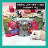 700g OXBOW Rabbit, Guinea Pig Food Pellets REPACK Dedak Makanan Arnab Tikus Belanda [Furbabies Story]