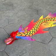 dragon dance props /dragon dance toys/dragon dance head Children Ribbon Dragon Square Dance Fitness 