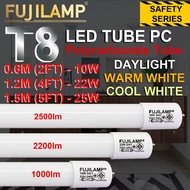 [Local Seller] LED Tube T8 2ft/3ft/4ft PC (safety type)