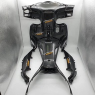 2021 เวฟ110i ชุด5ชิ้น WAVE110i led 2021 เคฟล่าร์ เคฟล่า 5D อะไหล่แต่งเวฟ110i 1.หน้ากากหลัง 2.คอกุญแจ