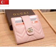 Gucci_ Bag LV_ Bags Women Short Casual Leather Wallet with Zipper 3453 LHC0 9TR2