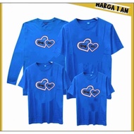 KATUN (UNIT PRICE) FAMILY CLOTHES FAMILY COUPLE T-SHIRT FOR YOU LOVE UK.S-XXL TWIN T-SHIRT/ FAMILY T